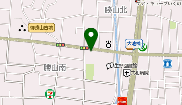 中国食堂の地図画像