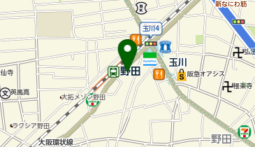 中華きらくの地図画像