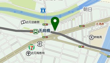 中華餃子王の地図画像