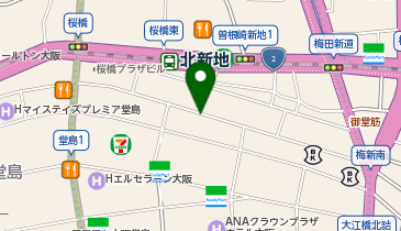 串かつ にしかわの地図画像