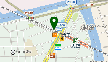 串かつ まつえの地図画像