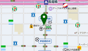 串かつ 八の八の地図画像