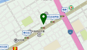 串かつ処 たちばなの地図画像