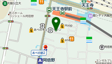串カツ 天下茶屋 カメちゃんの地図画像