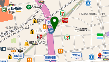 太陽の魔法レストラン MAGIC SOLEILの地図画像
