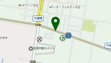 居酒屋 まるにの地図画像