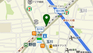 炭火焼鳥 くわどりの地図画像