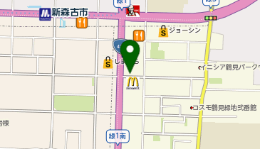 炭焼・串焼 よってこ家の地図画像