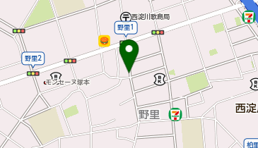 焼肉 もりとの地図画像
