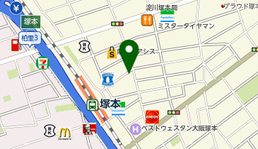 焼肉 涼屋の地図画像