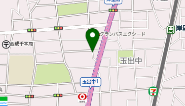 焼肉うのうの地図画像