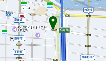 煮干し中華そば 高麗乃飛翔の地図画像