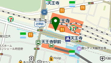 神楽食堂 串家物語 天王寺MIO店の地図画像