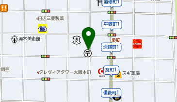 自家製生パスタ専門店 木本屋の地図画像