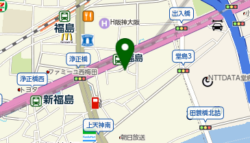 鉄板焼 THE VILLAGEの地図画像