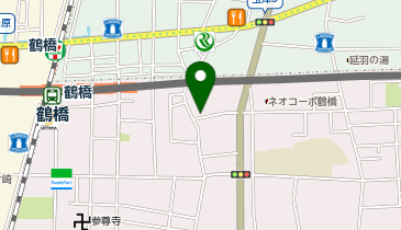 韓国料理 幸福食堂の地図画像