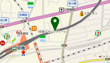 韓国食堂 ココの地図画像