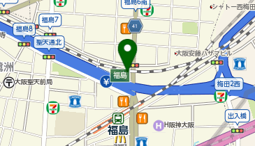 食堂研究所の地図画像