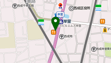 麺や みらい食堂 岸里店の地図画像