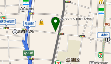 ALLYVs PASTA SHOP NAMBAの地図画像