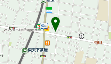 BURGER FUJINOの地図画像