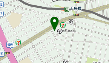 BURGER&BAR Rareの地図画像
