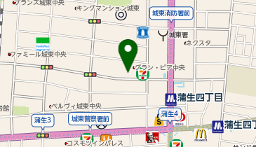 COB coffee+BARの地図画像