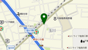 canary curryの地図画像