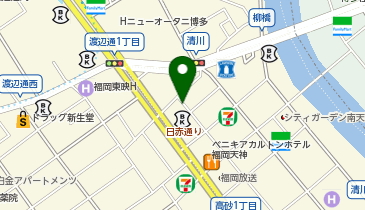 DAYDAY Fukuokaの地図画像