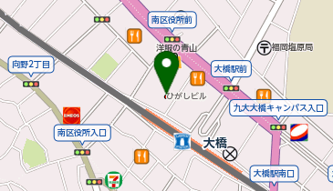 丸幸水産たこやき 大橋店の地図画像