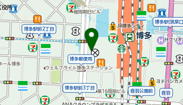 博多もつ鍋やまや/YAMAYA BASE(マイング店)の地図画像