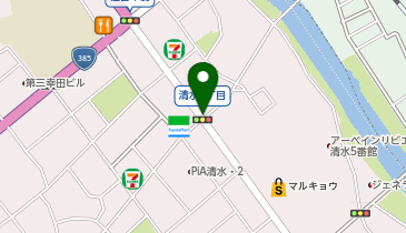焼肉きんぐ 福岡清水店の地図画像