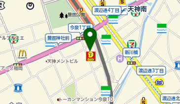 益正 コメコメバーガー 今泉店の地図画像