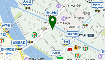 ONO HAKATA-octo natura kyusyu restaurantの地図画像