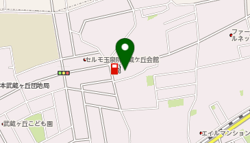 ピザハット武蔵ケ丘店の地図画像