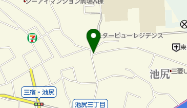 目黒川緑道の地図画像