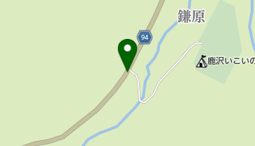 嬬恋村メロディーライン「雪山讃歌」/群馬県道94号東御嬬恋線の地図画像