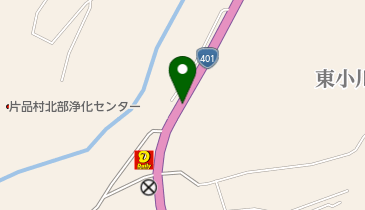 片品村メロディーライン「夏の思い出」/国道401号の地図画像