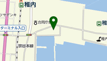 わっかない海の駅(稚内市ポートサービスセンター)の地図画像