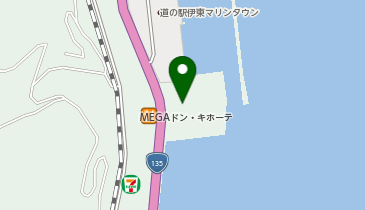 いとう海の駅(伊東サンライズマリーナ)の地図画像