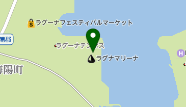 がまごおり海の駅(ラグナマリーナ)の地図画像