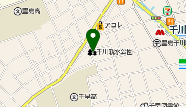 千川親水公園の地図画像
