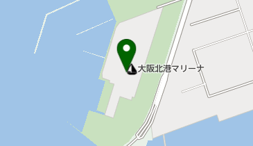 おおさかほっこう海の駅(大阪北港ヨットハーバー)の地図画像