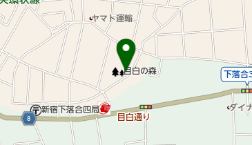 目白の森の地図画像