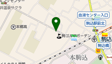 染井の杜広場仮児童遊園の地図画像