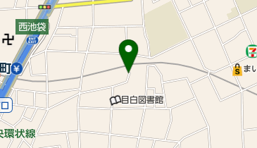 目白四丁目仮児童遊園の地図画像