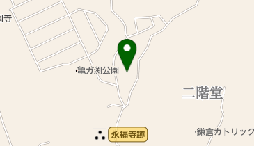 鎌倉虚子立子記念館の地図画像