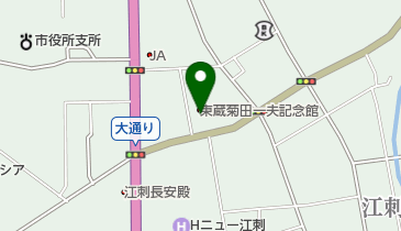 菊田一夫記念館の地図画像