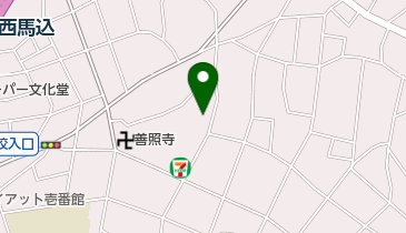熊谷恒子記念館の地図画像