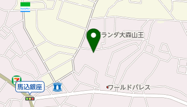 山王草堂記念館の地図画像